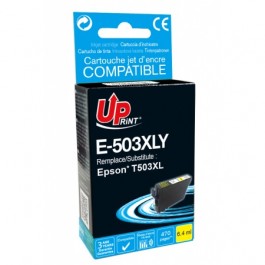 Tinteiro Compatível p/ Epson Expression Home XP-5200/Expression Home XP-5205/WF 2960DWF/WF 2965DWF/WorkForce WF-2960DWF/WorkForce WF-2965DWF/XP 5200;/P 5205 - Amarelo (Alta Capacidade) Uprint
