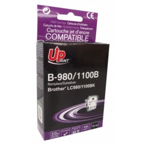 Tinteiro Compatível p/ Brother DCP145C/165C/385C/585CW/6690CW/MFC5490CN/5890CN/6490CW/490CW/290C/790CW990CW - Preto (LC980/LC1100)