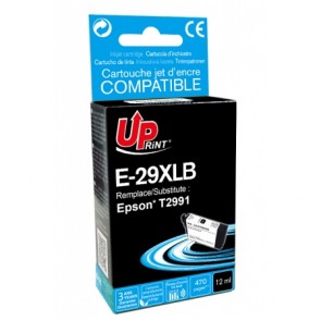 Tinteiro Compatível p/ Epson XP-235/XP-332/XP-335/XP-432/XP-435 29XL - Preto (Alta Capacidade) C13T29914010 / Capacidade: ~470 Páginas (12 ml) / Código de Barras: 3584770903473