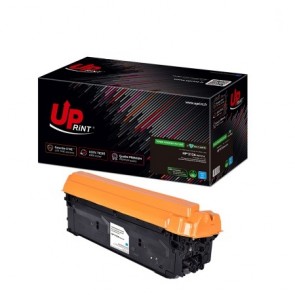 Toner Compatível p/ HP LaserJet Enterprise M555dn / M555x / M554dn - Azul (212A) (Uprint)